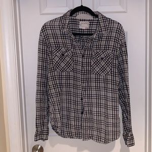 Plaid Thermal Shirt